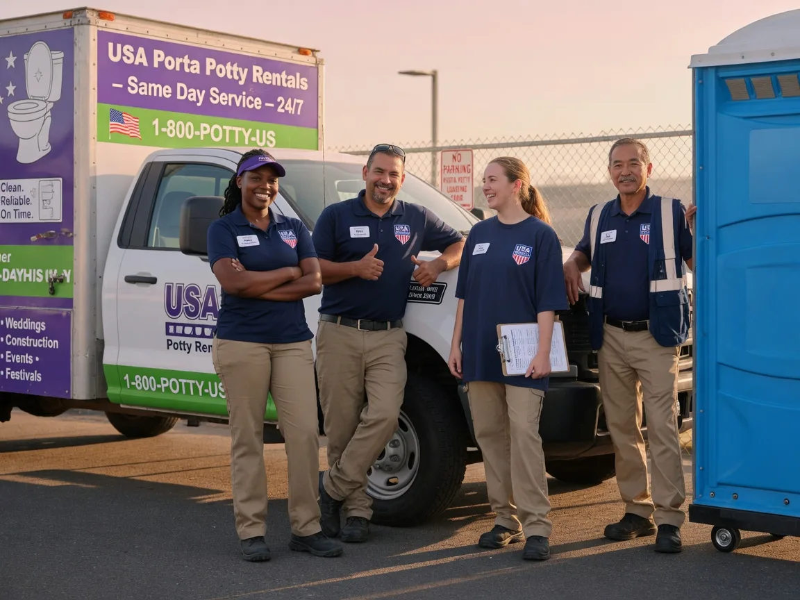 Porta Potty Rental company in Valley Village, CA